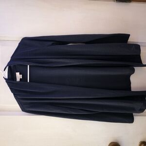 LOFT Navy Blue Cardigan Sweater